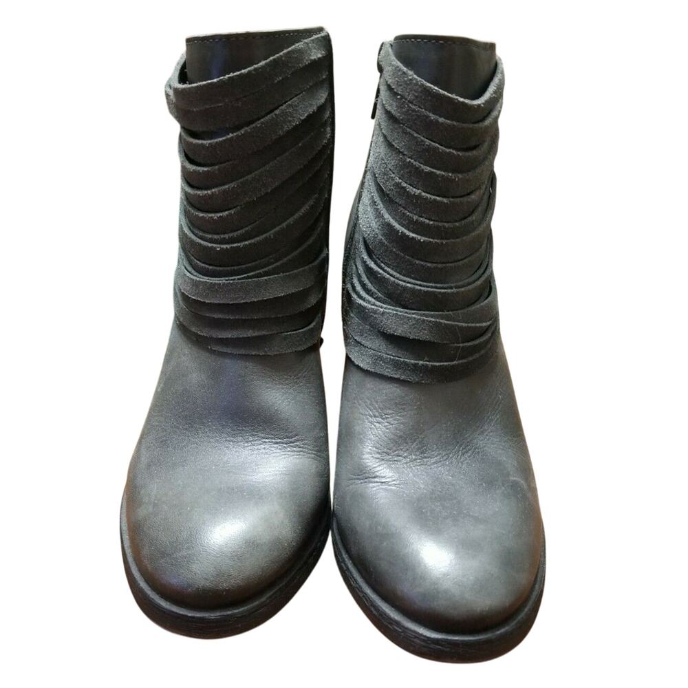 PIKOLINOS Gray Leather‎ Ankle Boots. Size 39/US 8.5-9